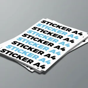 Sticker A4