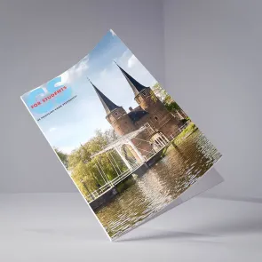 Boekje nieten en vouwen